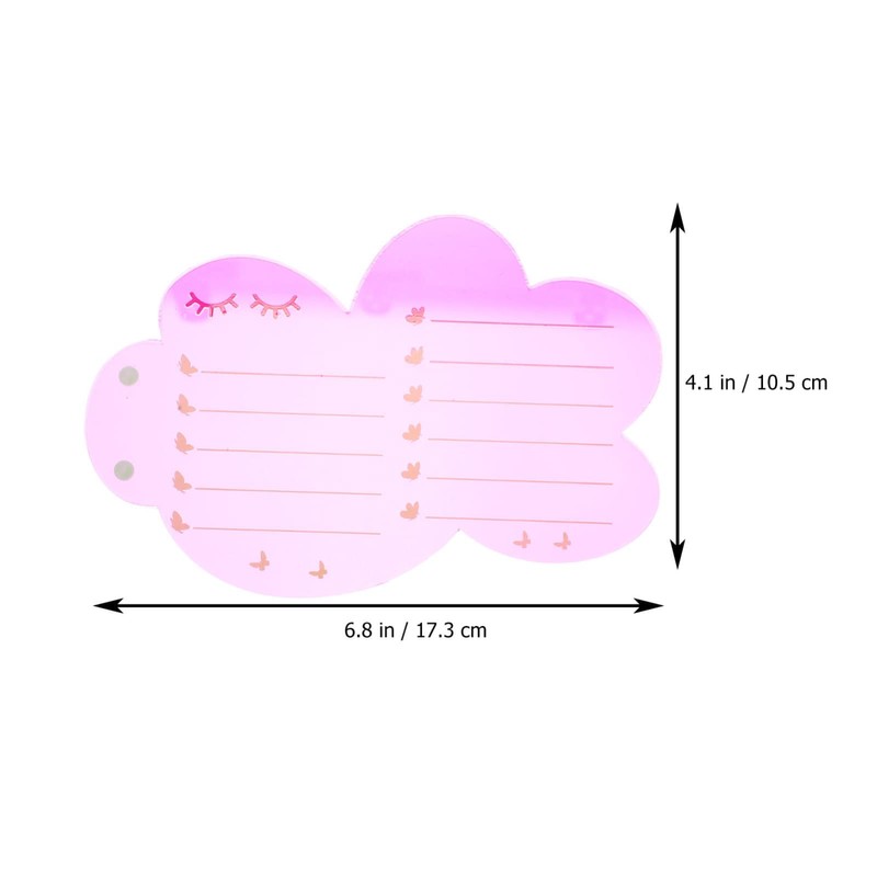 FOMIYES Eyelash Extension Supplies Magnetic Lash Tray Acrylic Platform Perfect