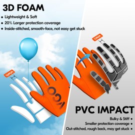 Vgo... Safety Work Gloves Anti Impact Touchscreen,Mechanics Gloves,Impact Gloves,Anti-Vibration Gloves,Oild and Gas digging Gloves,Heavy Duty(SL9793IP,Orange,L,1Pair)