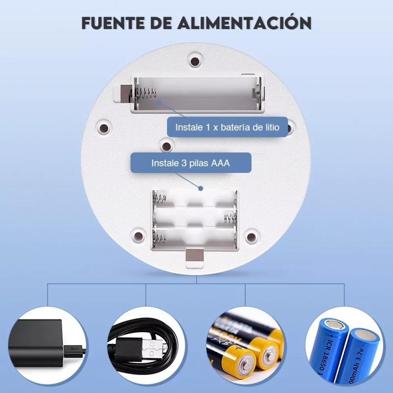 Nierbo Base Giratoria Eléctrica De 3 Velocidades,espejo,soporta 3kg