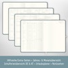 Häfft® Weekly Note Calendar 2026 A4 "Blue Ginkgo" Book Calendar,