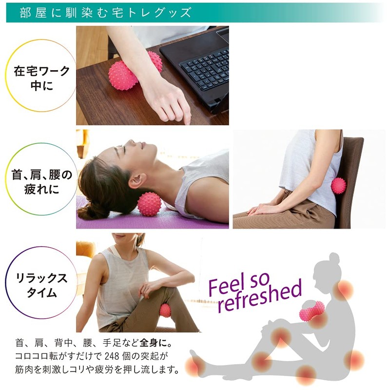 Alpha X Refragrance Ball Rose, Width 5.7 x Depth 3.0