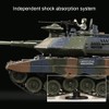 Fistone 1:18 RC Leopard Tank Toy for Kids, Sound Light