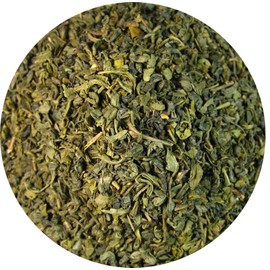 Organic Tea Gunpowder Green Tea , Full Leaf, Loose Leaf, Full Body Green Tea, 16 Ounce Bag