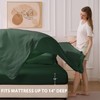 Velorose King Comforter Set Emerald Green - Bed in a