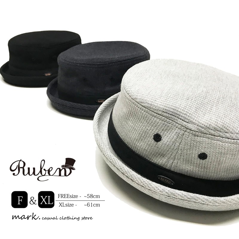 Ruben THERMAL PORK PIE HAT Special Order Design, Can Be