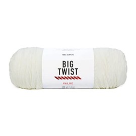Craftz Value Yarn Big Twist or Loops&Threads (Ivory)
