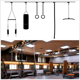 REHAPE Stopper for Modular Ceiling Rail - Accessories for End Stop and Separator for Track System for Training Equipment