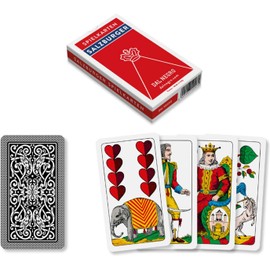 Dal Salzburg Italy Card Game 40 Cards Ideal for Playing Brooms and Trumps