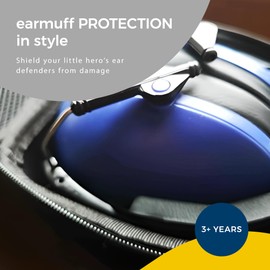 Banz Kidz Earmuff Case 2+ Years – Lime - Travel Case for Kids & Toddler Headphone Protection – Lightweight, Compact & Durable Earmuff Container