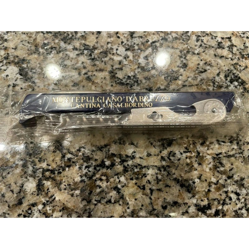 Farm Blue Corkscrew Doubled Hinged Waiters Wine Key Bottle Opener