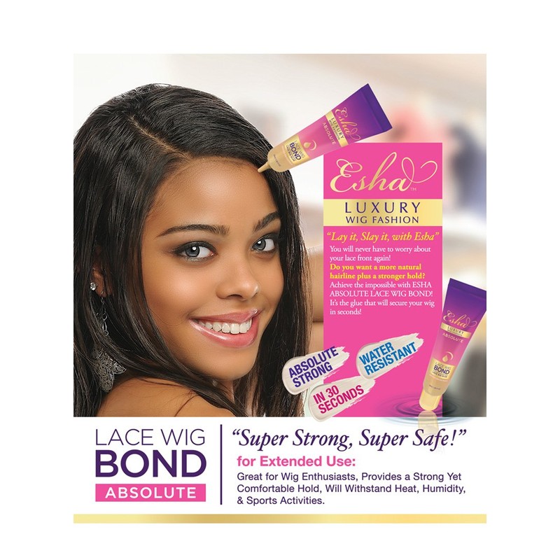 Esha Absolute Lace Wig Bond - Invisible Wig Bonding Glue: