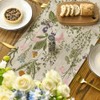 Artoid Mode Wood Wild Flowers Floral Spring Table Runner,Seasonal Summer