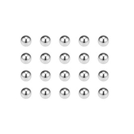 uxcell 6mm Bearing Balls 304 Stainless Steel G100 Precision Balls 100pcs