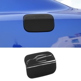 JWWY Fuel Tank Cap Gas Tank Lid Petrol Tank Fuel Filler Gasoline Tank Cover Trim for 2015-2025+ Dodge Charger Exterior Accessories Black 1pc