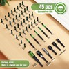 Litorange 45 Pcs Screwdriver Bit Set (PH-, PZ-, S-, H-,