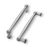 khtumeware 2 Pack 5 Inch(128mm) Brushed Satin Nickel Cabinet Pulls