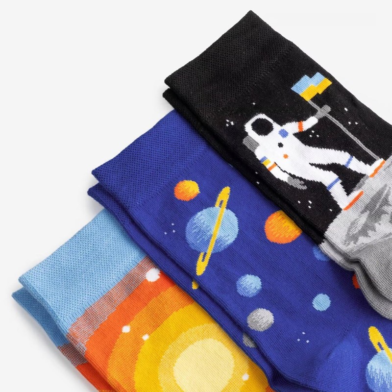 Dodo socks - Funny Colourful Cool Motif Sneaker Socks Women