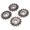4Pcs 428 14T Chain Sprocket 12x17mm H Hole Steel Electric
