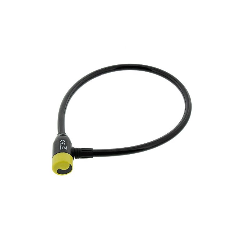 Burg-Wächter Cable Lock with Lighted Keys, Auto-Locking, Length: 65cm, 340