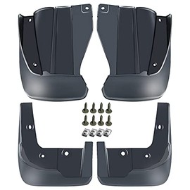 A-Premium Splash Guards Mud Flaps Compatible with Honda Odyssey 2009-2013 Mini Passenger Van Front and Rear 4-PC Mudguards