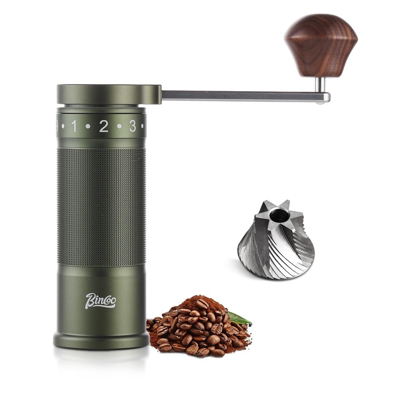 Bincoo Manual Coffee Grinder Manual Foldable Handle– Espresso Hand Coffee