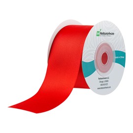 Restaurantware Bows/7073 Ribbons & Bows, 1 1/2", Red