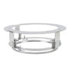 5.75in Round Headlight Mounting Bracket Stable Firmly Fixed Iron Universal