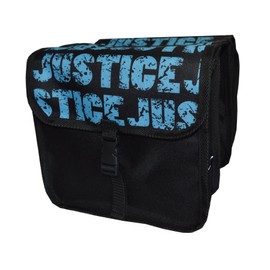 Beluko bike bag, children saddle bag, luggage carrier double 2 x 5l., black