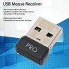 USB Mouse Receiver Wireless 2.4G Easy Replaceable ABS Portable Mini