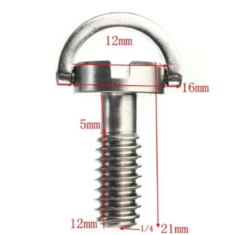 Arca Swiss Plate,2Pcs Camera Fixing Screws,1/4 Dring Screw for Camera