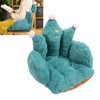 Office Chair Cushion Semi Enclosed Crown Shape Polyester Fiber Seat