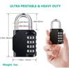Combination Lock Resettable 4 Digit Padlock with Combination, AIHYTU Waterproof