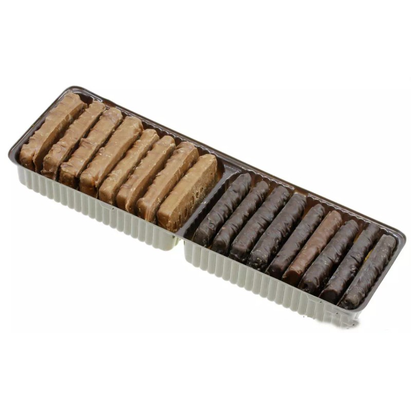 Trader Joe's 2 BOXES TRADER JOE'S CHOCOLATE TOFFEE CHIPS 8-OZ