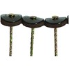 DAIDOHANT 19420 19420 Polyclic Connected Umbrella Nails, Bronze for Wood
