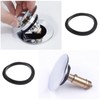 Create idea 5Pcs Sink Plug O-Ring Spare Sealing Gaskets for