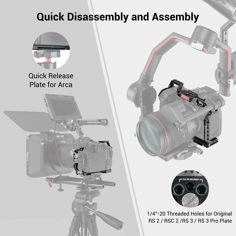 SMALLRIG R5 R6 R5C Cage for Canon for EOS R5