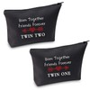 MBMSO Twin One Twin Two Bag Born Together Friends Forever