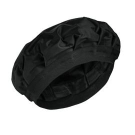 Yharnamite Deep Conditioning Heat Cap, Microwavable Heat Bonnet, Cordless Deep Conditioning Cap, Cordless Portable Cap For Natural Curly Textured Hair Care, Drying, Styling, Curling (Black)