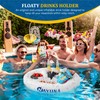 NAYUNA Floating Food & Drinks Holder for Pool and Hot