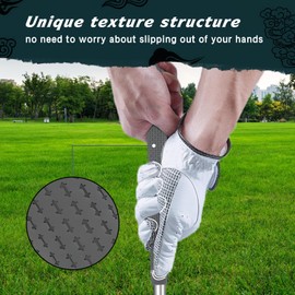 BYBOMYA Golf Grips 8 Pack Rubber Mens Golf Club Grip Comfortable Soft 8 Grips Set Non-Slip Golf Club Grips for Men and Women Standard/Midsize Golf Grips 4 Colors All-Weather Arthritic Grips