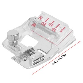 5 piezas de prensatelas ajustable Pies Bies Binder Máquina de coser Presser Foot Kit Accesorio de accesorio de máquina de coser Fit para Brother
