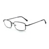 EYE ZOOM 3 Pack Extra Wide Rectangular Metal Reading Glasses