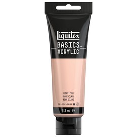 LIQUITEX Basics Acrylic Paint, Light Pink, 118 ml Tube