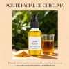 Aceite Facial Glow Con Cúrcuma Natural Cúrcuma Manzanilla