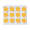 12Pcs COB Light Source High Power Round LED Chip 12W