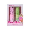 Beauty Creations - Set de Bálsamos Labiales, Candy Land Triple