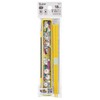Skater ABC3-A Cat War 26 Chopsticks & Chopsticks Case Set,