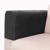 Anwangda Armrest Covers Thickened Soft Non-Slip Furniture Protector 2pcs/pack Armrest