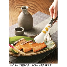 田辺金具 でかにゃんこトング 黄たま 2525 約5×24cm