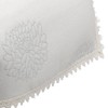 Classic Home Store Water Lily Standard Round Arm Caps Pair
